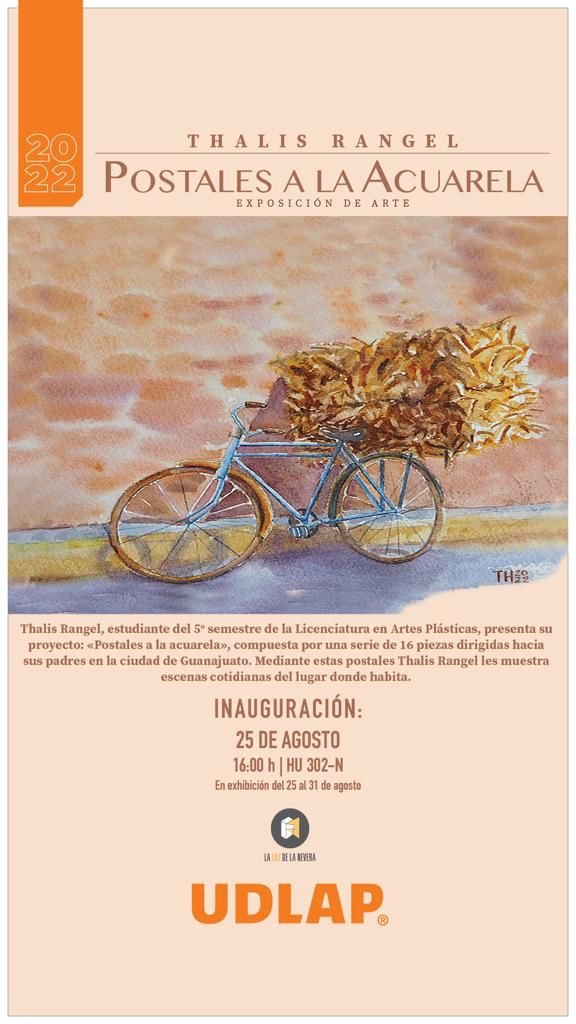Exposición “Postales a la Acuarela” de Thalis Rangel