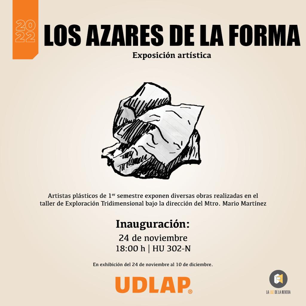 Exposición colectiva Los Azares de la forma