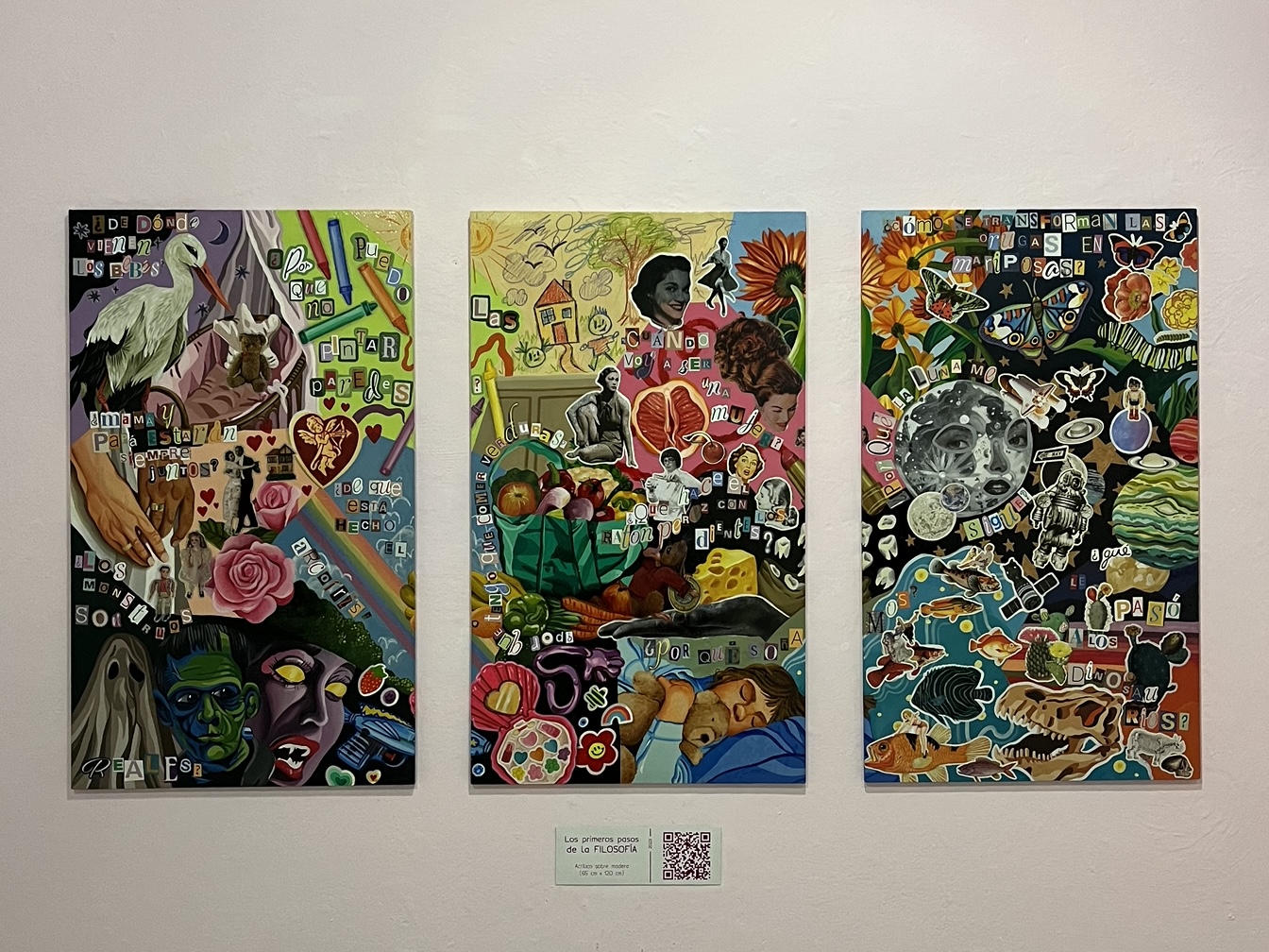 “Corriendo con chanclas” exposición de arte por Paola Anza