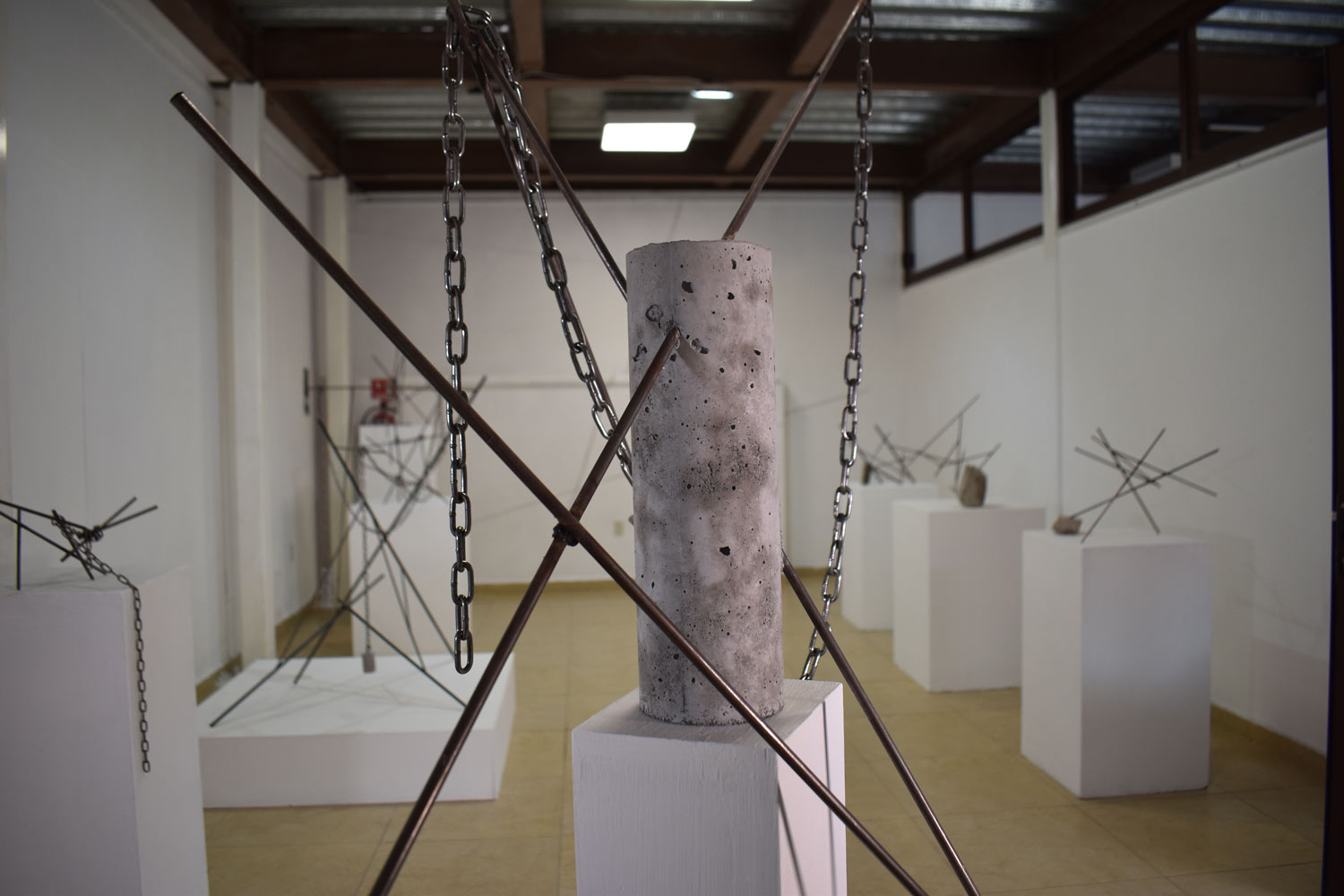 “Delimitaciones” por Ana Karen Hernández exposición individual en Casa de Cultura Tlanezcalli